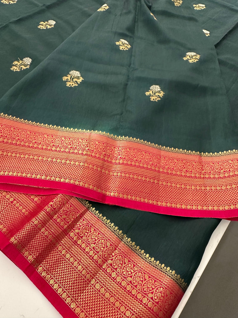 Premium Tussar Fancy Saree -AU6