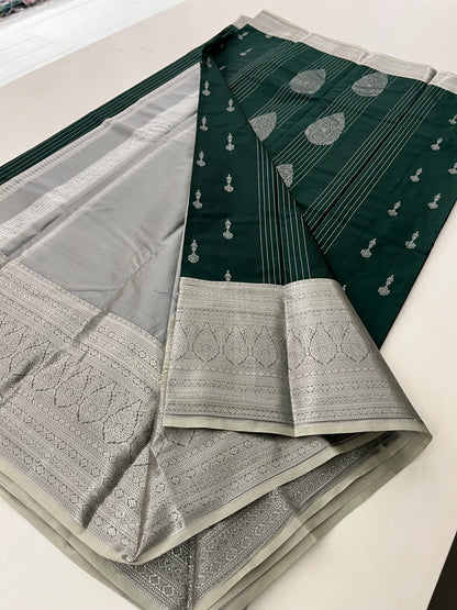Semi Kanchi  Silk Saree