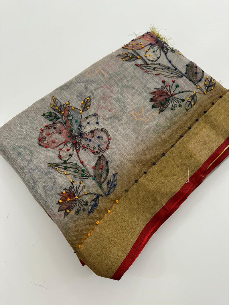 Linen knot work fancy -AU4