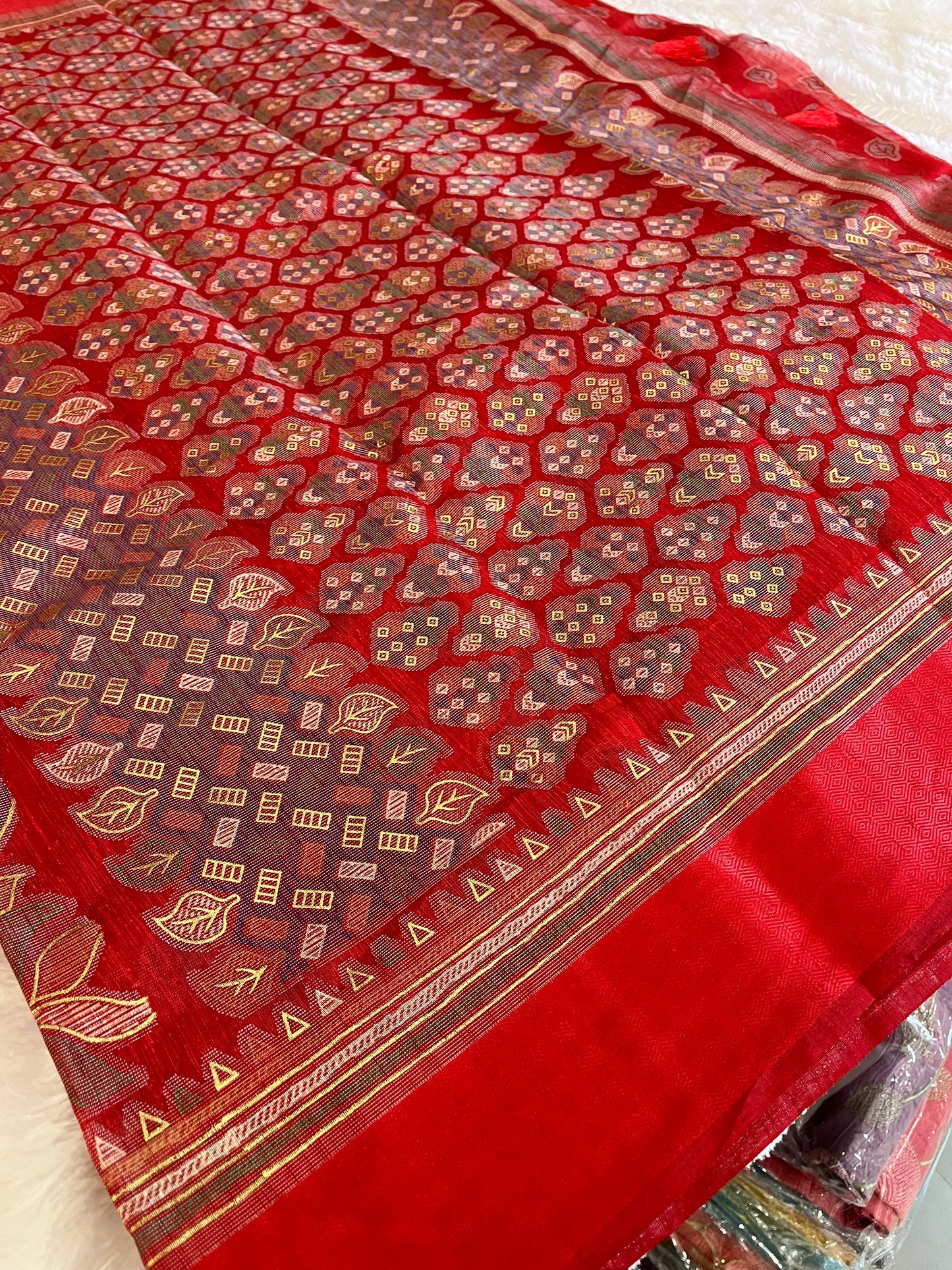 Linen chiffon