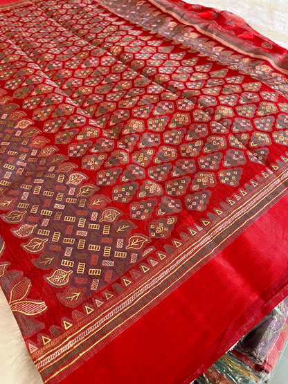Linen chiffon
