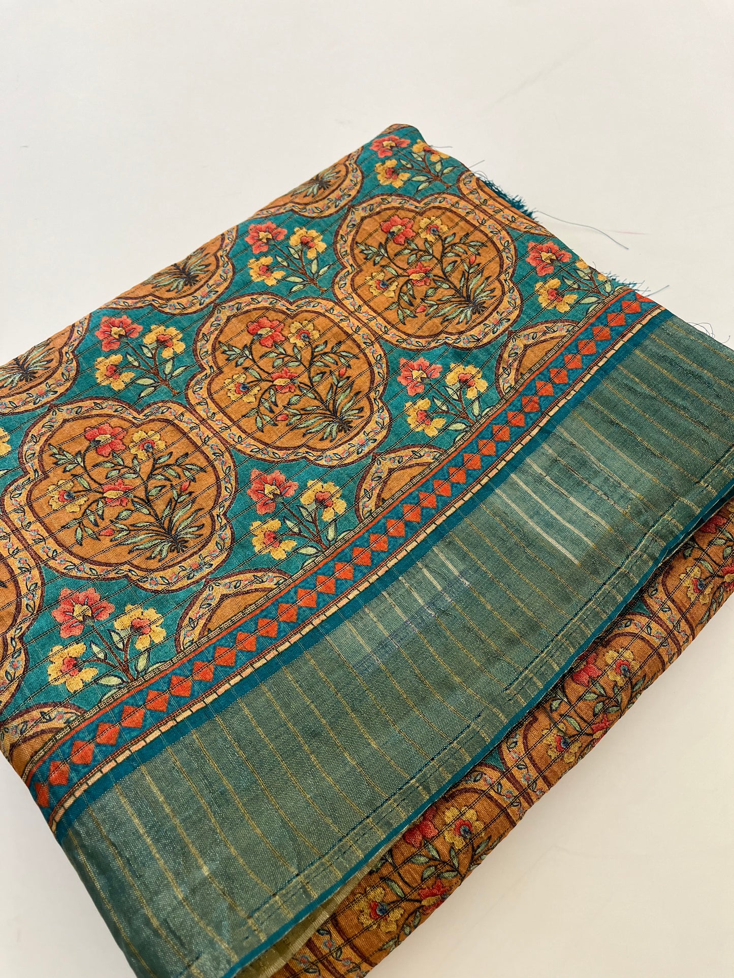 Crush Tussar Printed