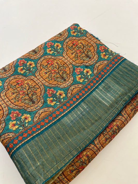 Crush Tussar Printed