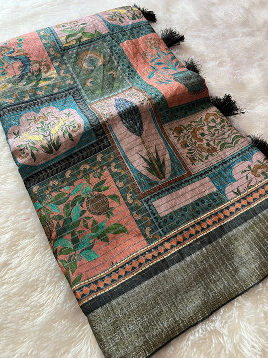 Tussar fancy