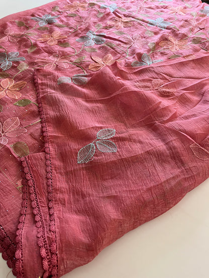 Soft Organza Saree-F4