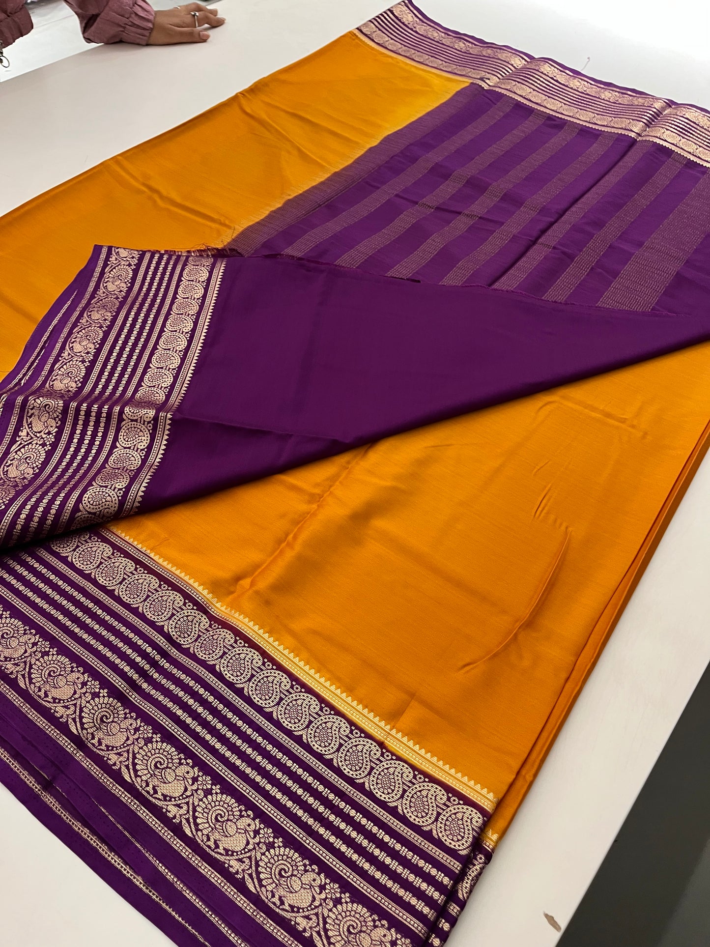Ju10 Semi Mysore Silk