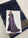 Crape Chiffon Fancy Saree-J1
