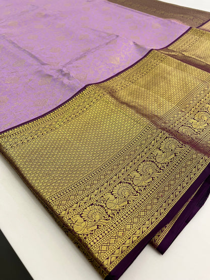 Pure Brocade Kanchi silk