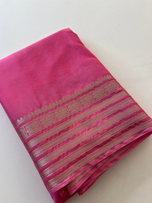 Semi Mysore silk premium