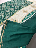 Patola Stone Work Fancy Saree-J30