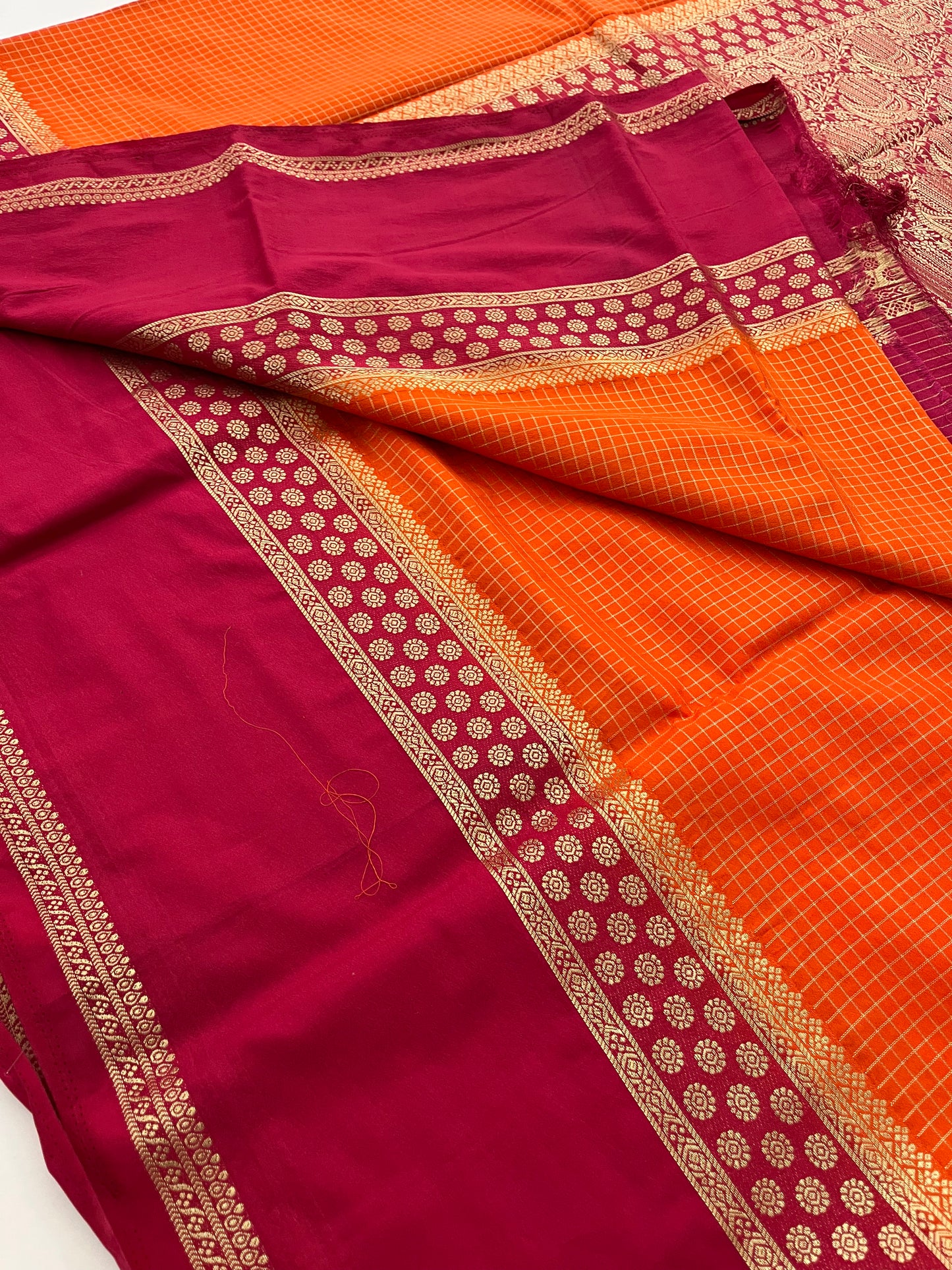 Designer crape silk