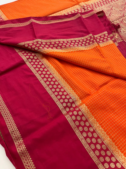 Designer crape silk