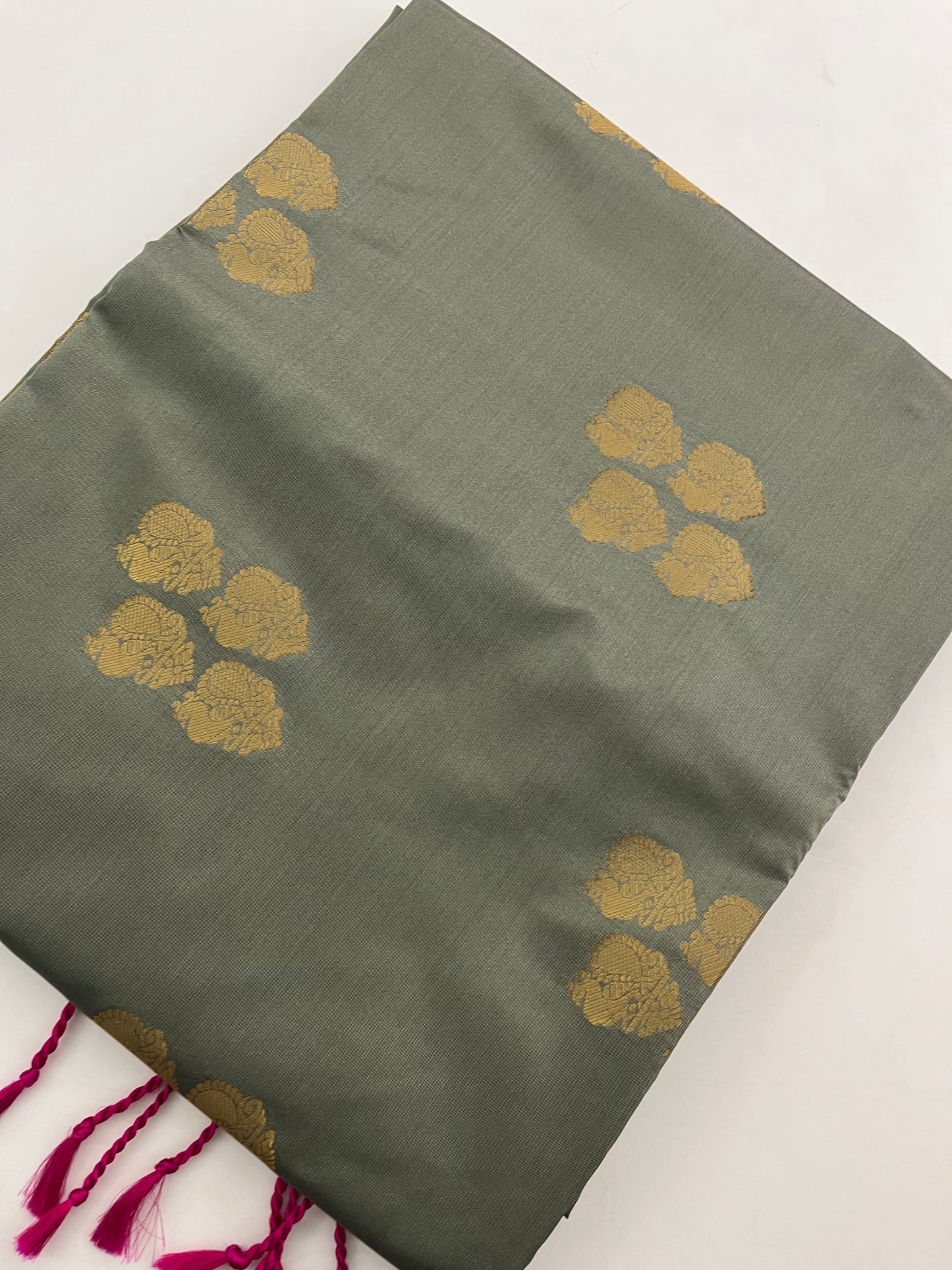 Semi Kanchi silk saree
