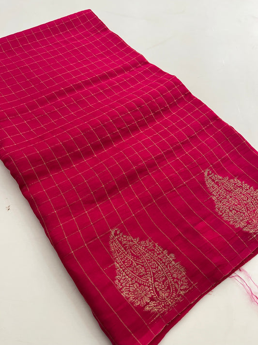 Russian crape Fancy saree
