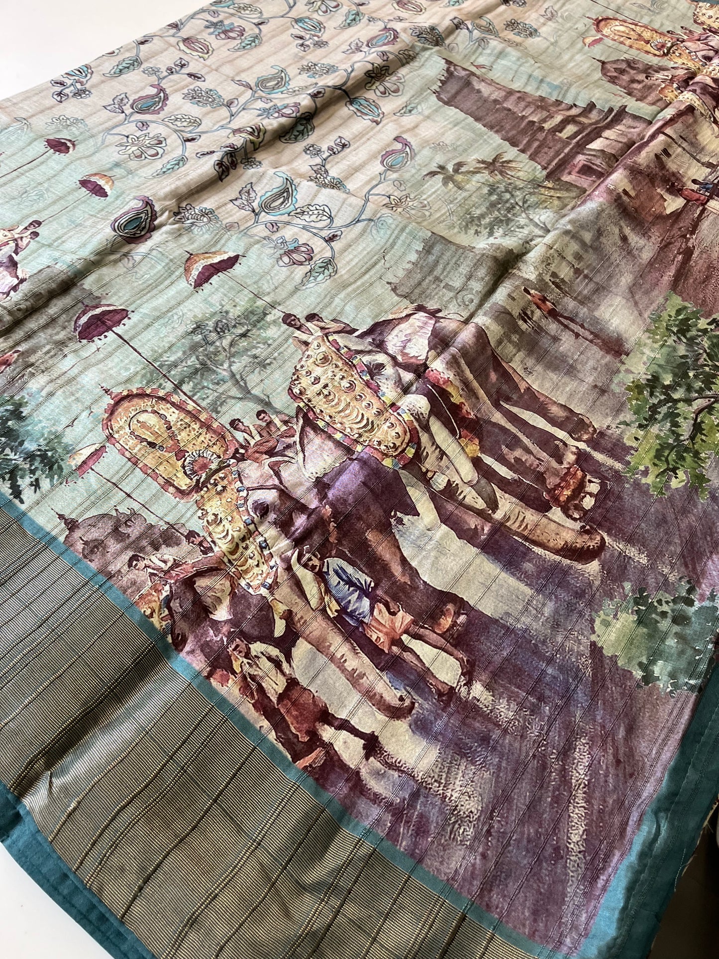 Designer Tussar Fancy