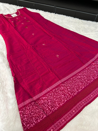 Silk Kurti LIVA Certified