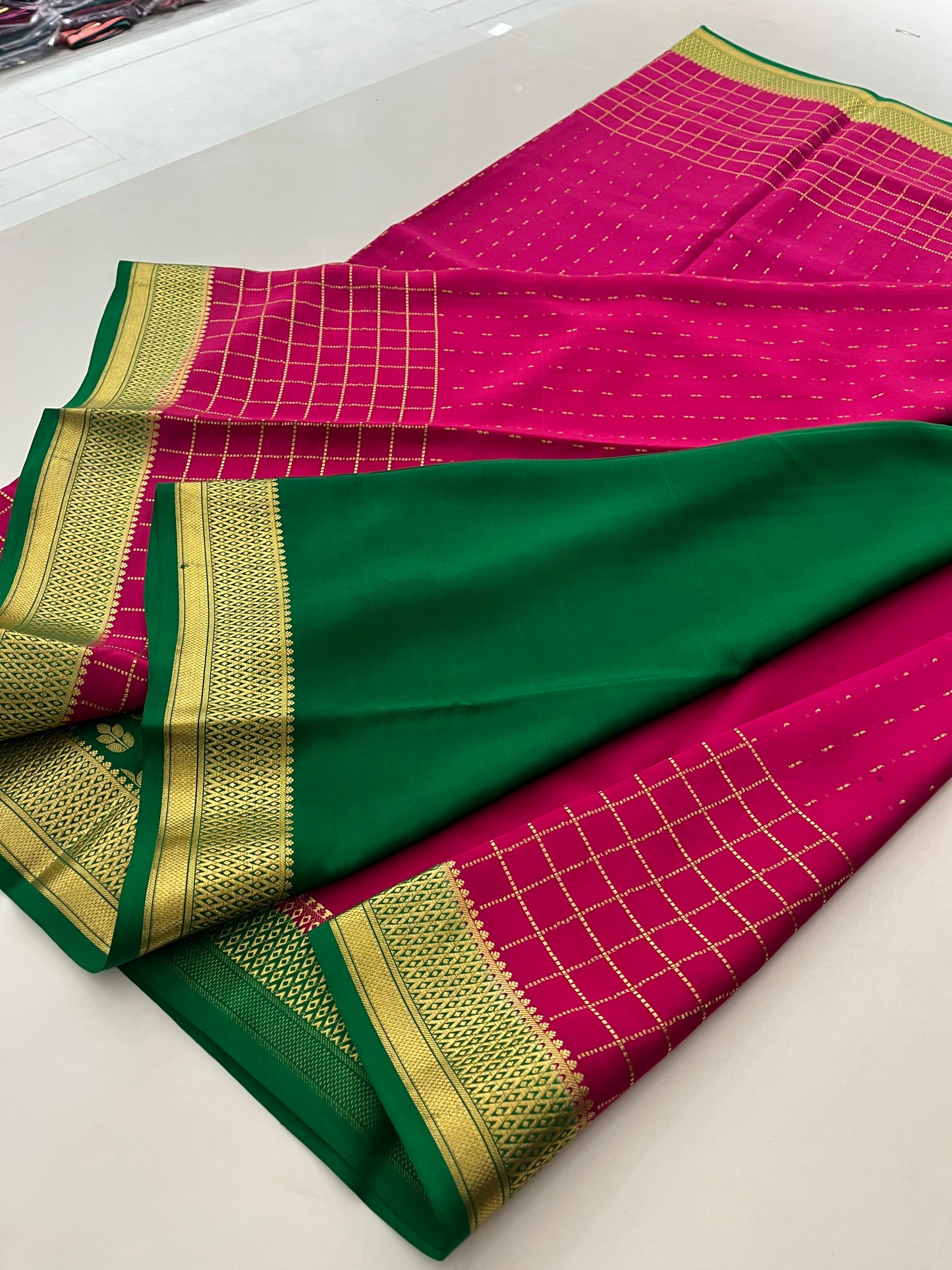 100 Gsm Pure Mysore Crepe