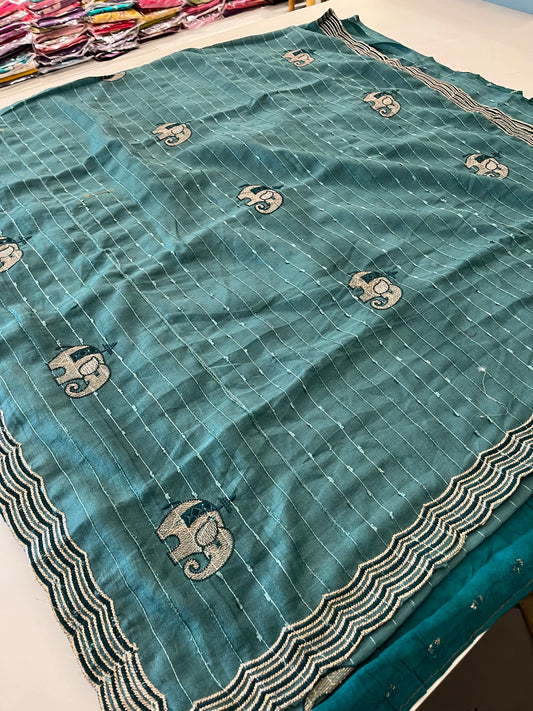 Tussar fancy