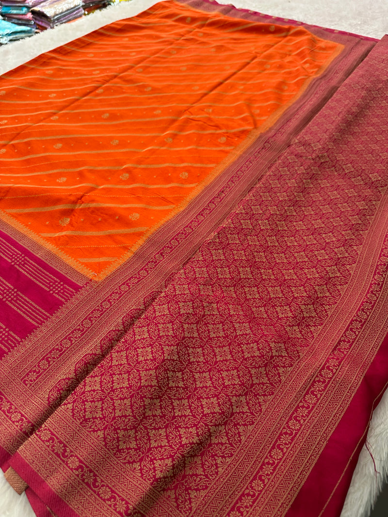 Premium Crape Designer Saree-M13