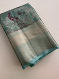 Kanchi Semi Silk Tissue Brocade-JU10