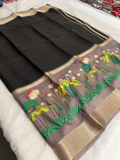 AP30 Printed chiffon