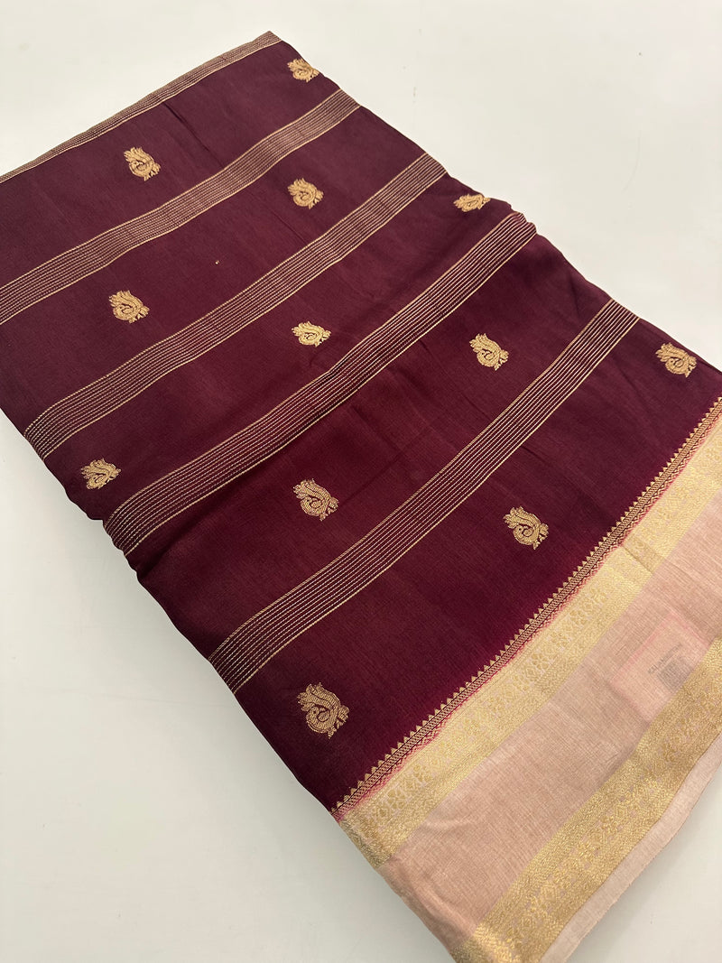 Banarsi Viscose Fancy Saree-J20