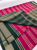 Semi Crepe Fancy Sarees🌹AU18