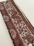Kalamkari Tussar Printed-M26