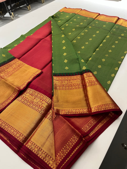 Pure Certified Kanjeevaram Silk Saree