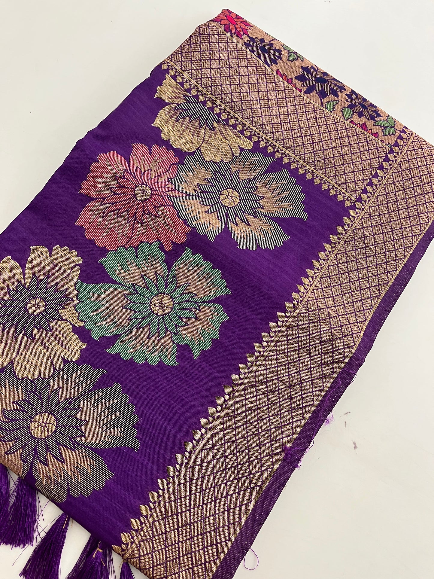 Tussar Silk Saree
