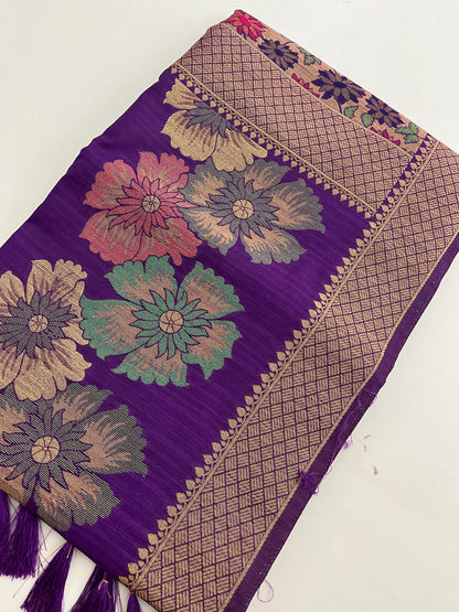 Tussar Silk Saree
