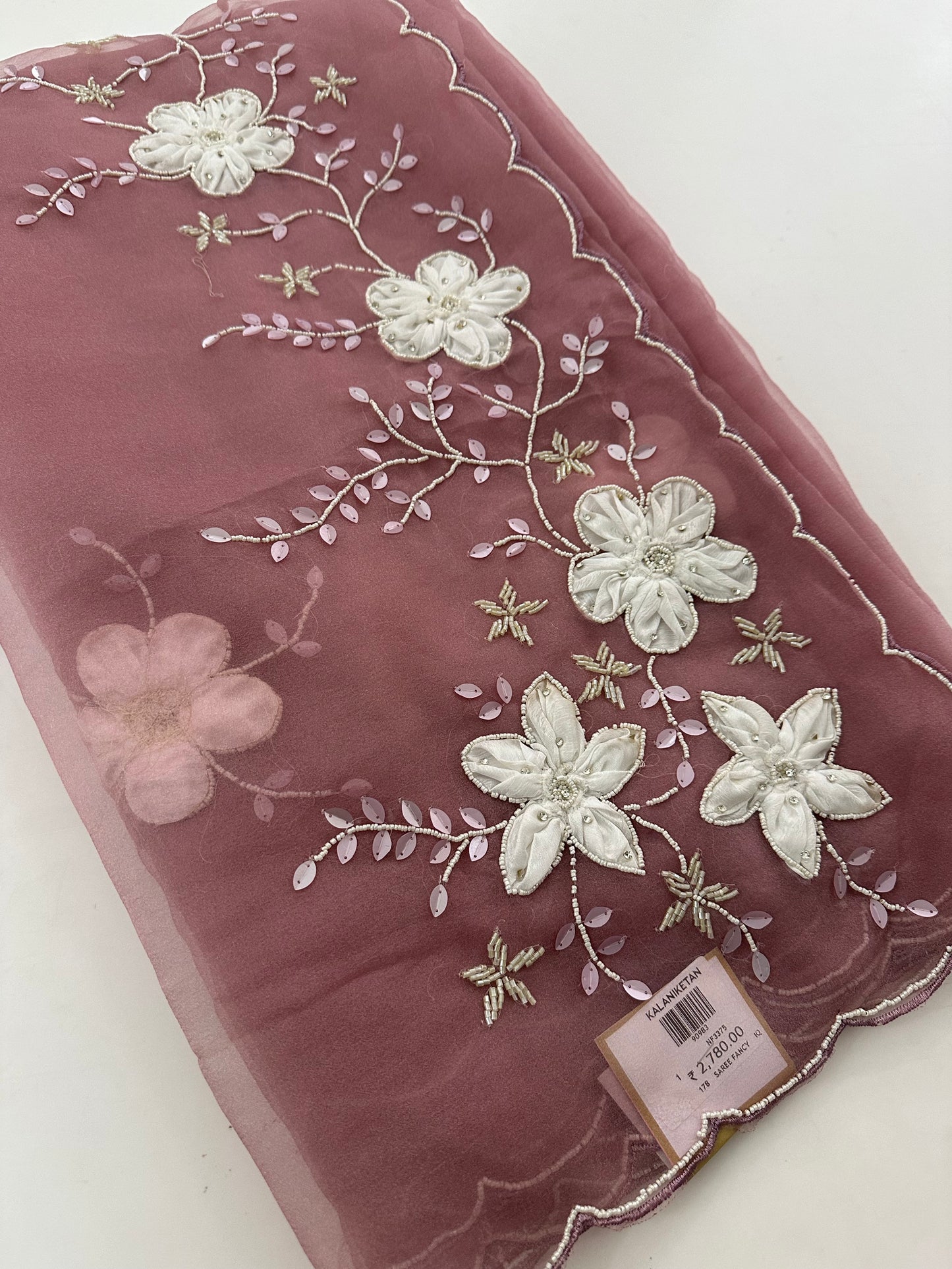 Organza Work Fancy Appliqué Work-M24