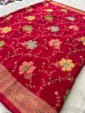 Banarasi Fancy Crape Saree -M19