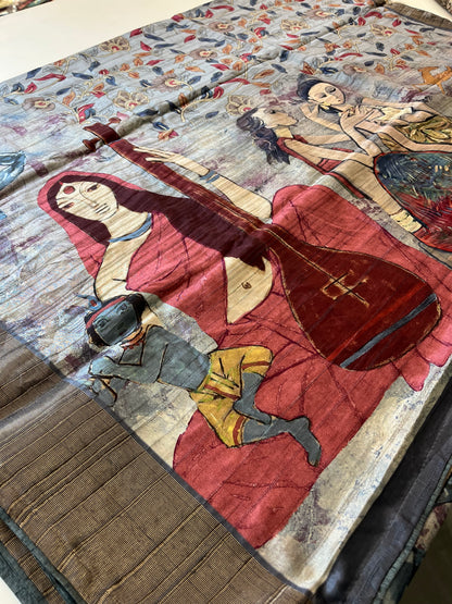 Designer Tussar Fancy