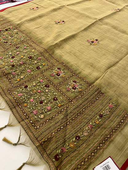 Linen Embroidery Fancy