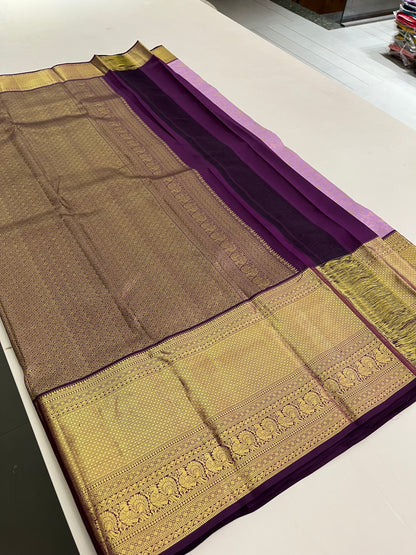 Pure Brocade Kanchi silk