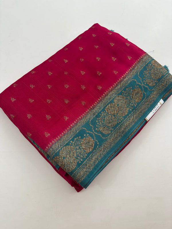 Jute Tussar Premium Contrast-J29