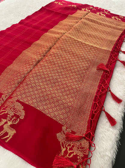Banarsi Crape Silk-M9