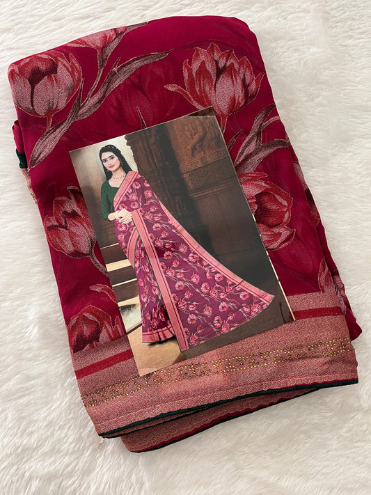 M14-Printed Chiffon