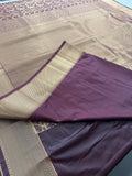Kanchi Semi Silk Tissue Brocade-JU10
