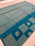 🌹Banarsi Crape Fancy Sarees On Rich Pallu Designs and Self Blouse On it. 🌹 JU27