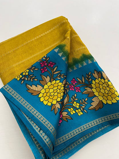 Tye Dye fancy Tussar