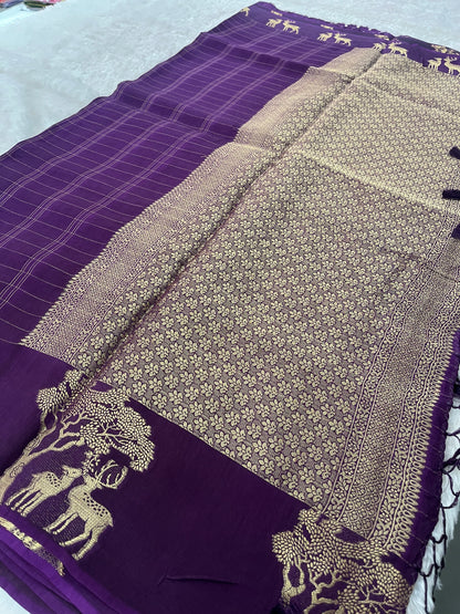 Banarsi Crape Silk-M9