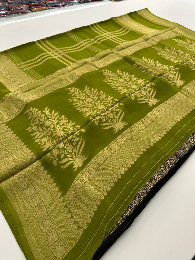 Premium Semi Mysore silk🌹-AU9