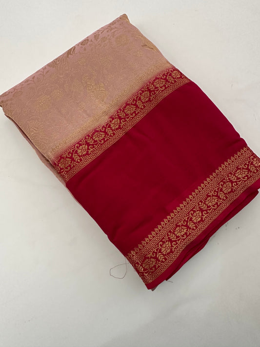 Banarsi Brocade Crape-J5