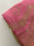 Satin Crepe Banarsi Designer -JU29