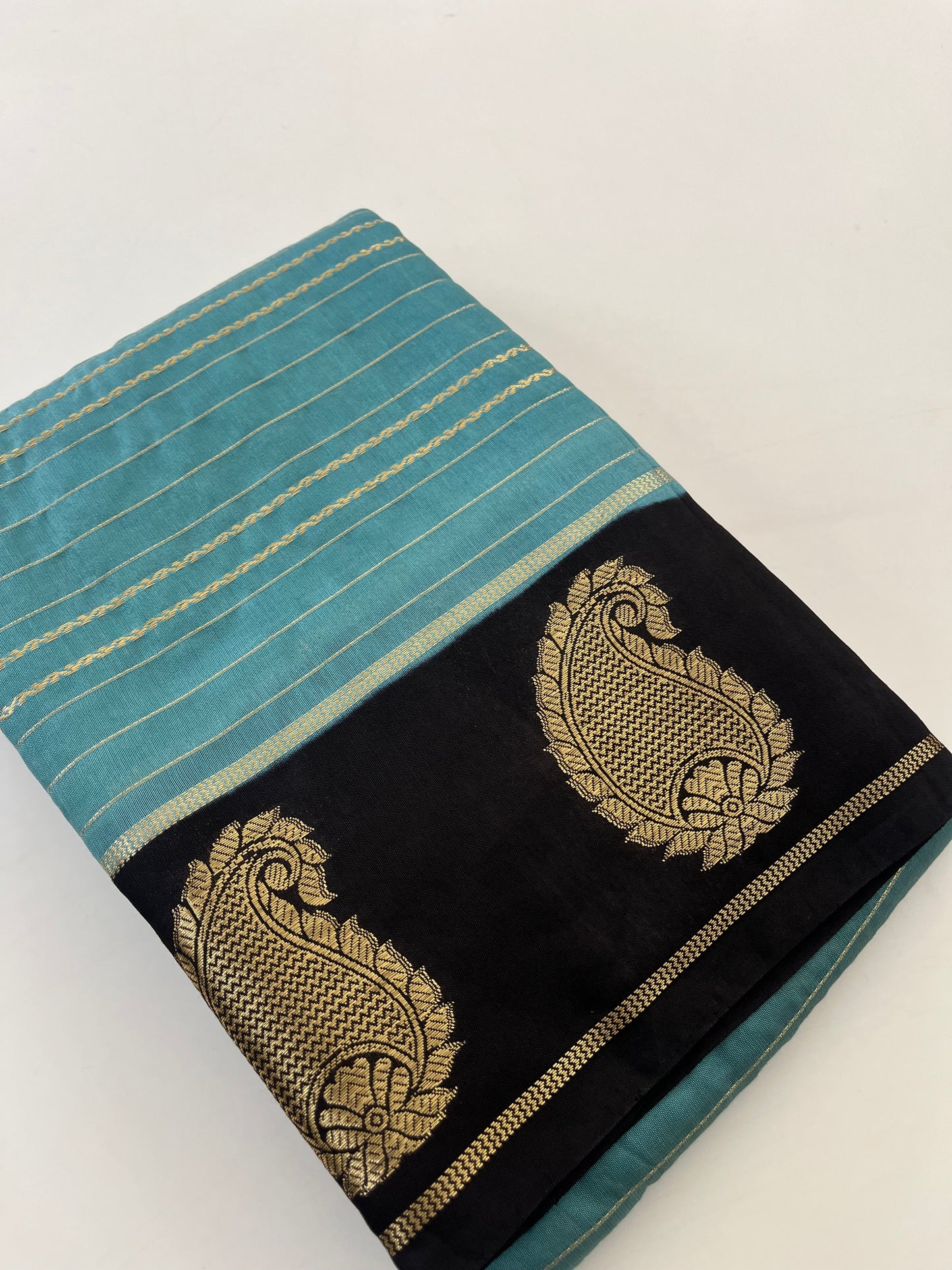 Semi Mysore silk new design