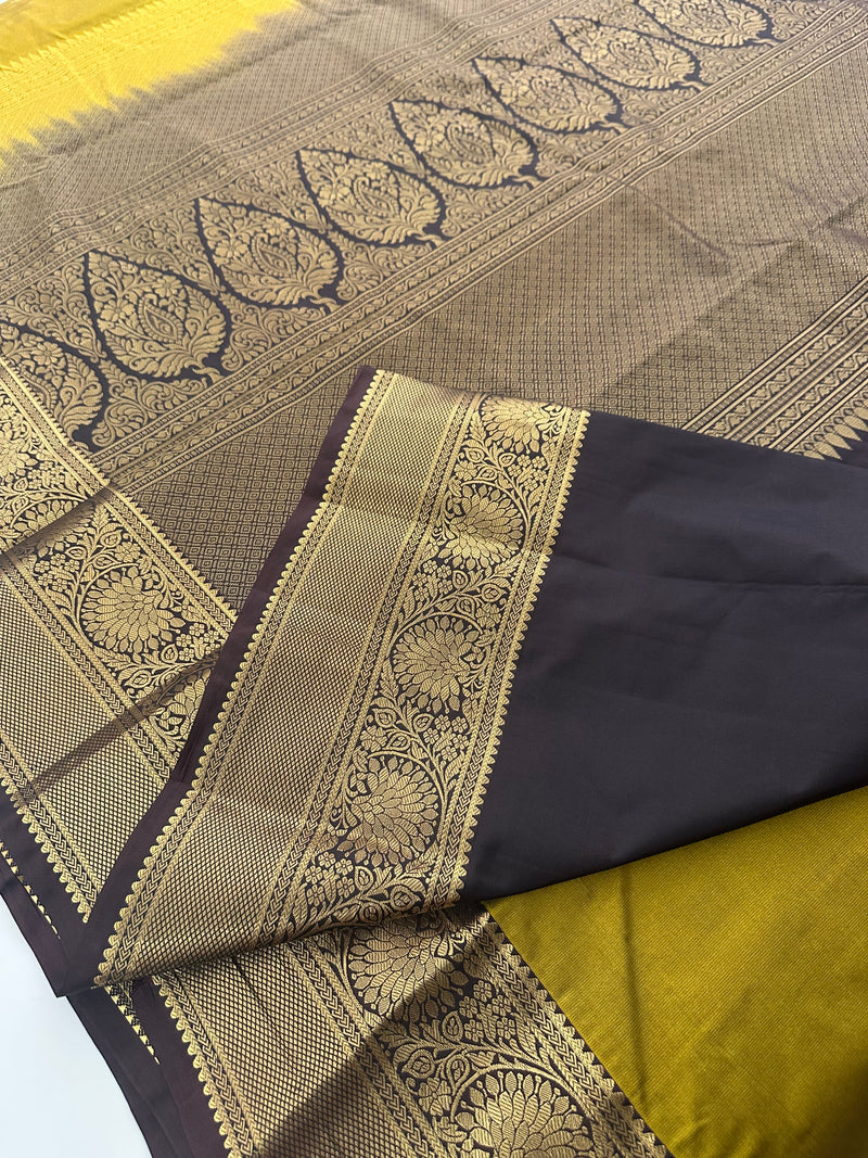 Semi Kanchi Silk Saree-JU16