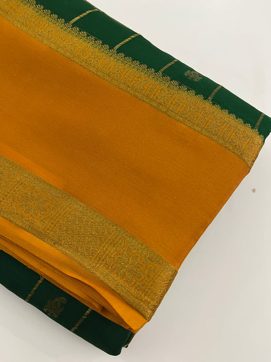 81 100G M Pure Mysore Crepe Silk