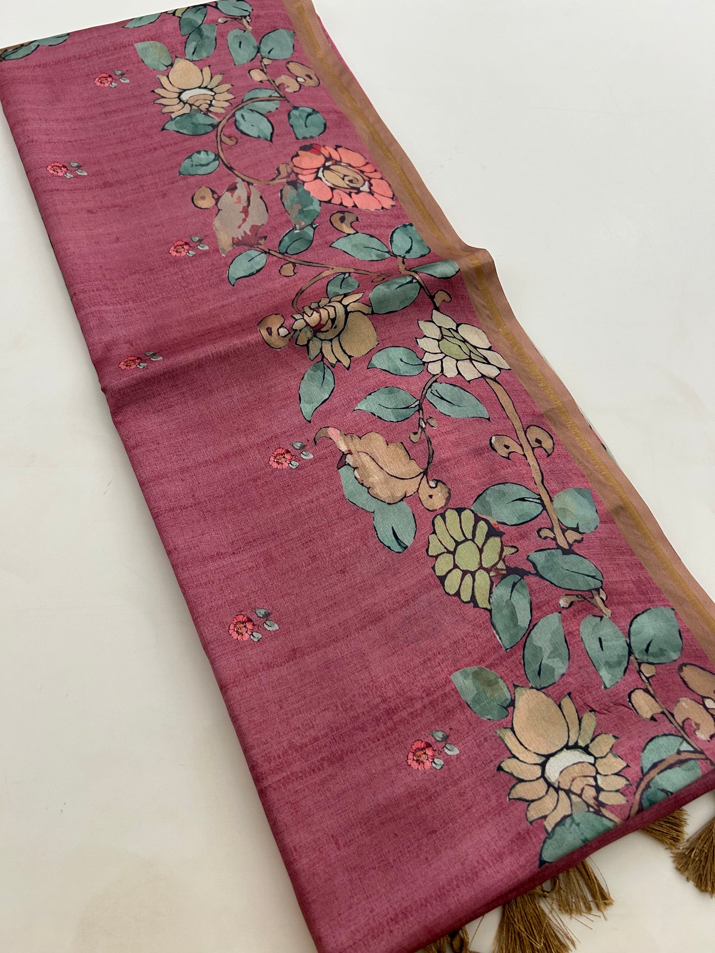 Tussar Printed Saree-M23